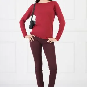 Pantaloni Mira bordo conici
