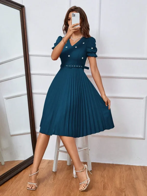 Rochie Angelia Blue - imagine 5