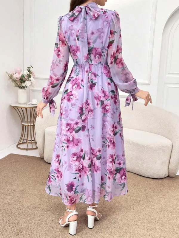 Rochie Angelique Violet, elegant... - imagine 6