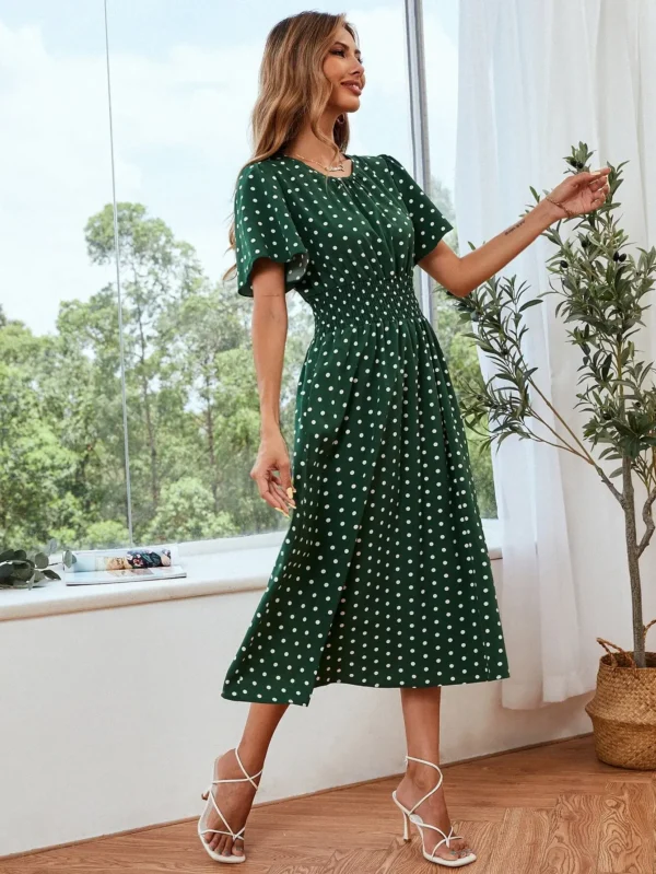 Rochie Elvina Green - imagine 6