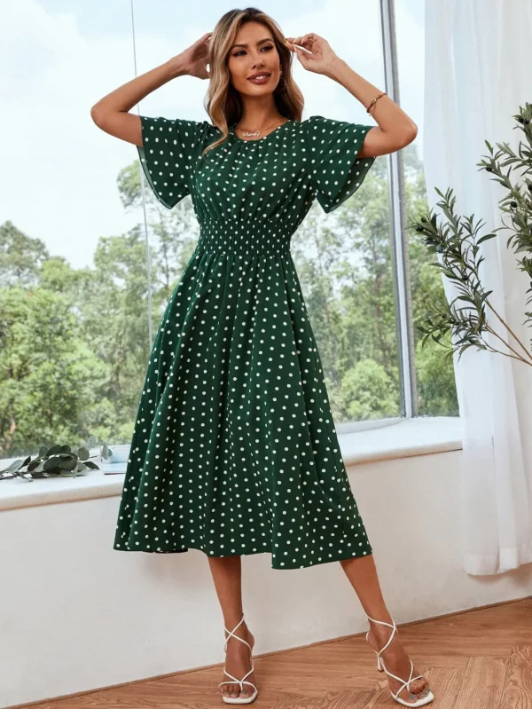 Rochie Elvina Green - imagine 7