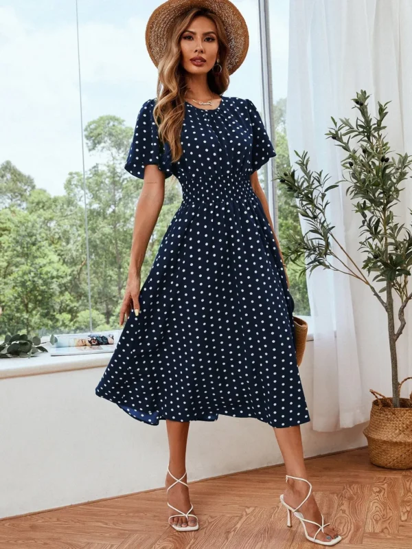 Rochie Elvina Navy Blue