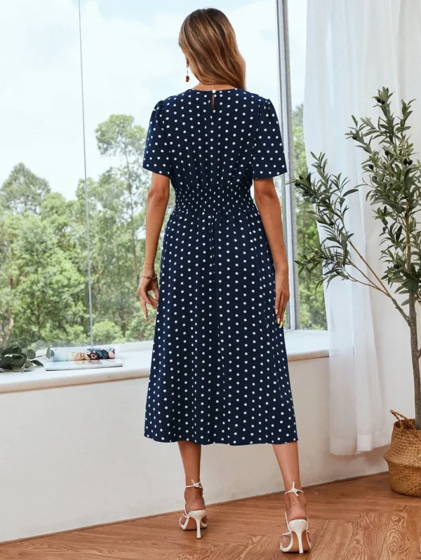 Rochie Elvina Navy Blue - imagine 7