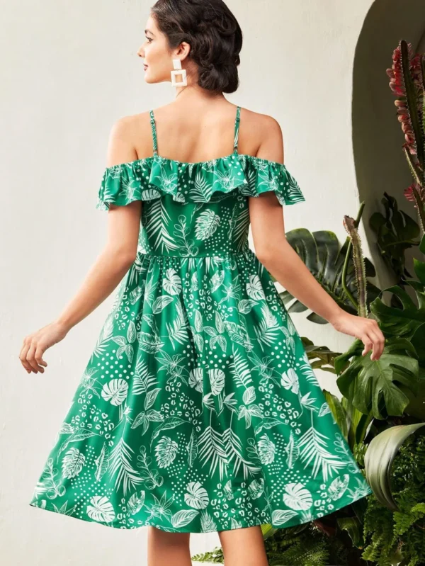 Rochie Neves, cu imprimeu floral... - imagine 5