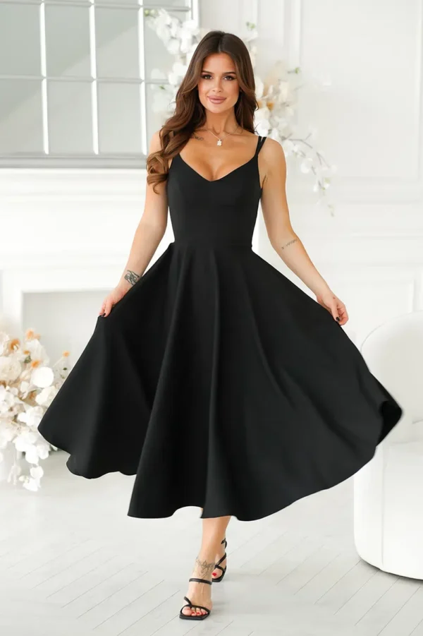 Rochie Nuria Black, eleganta cu ...