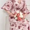 Rochie Orianne, cu imprimeu floral - imagine 5