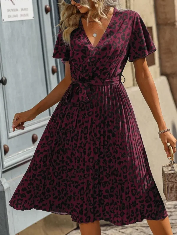 Rochie Samira Bordo - imagine 2