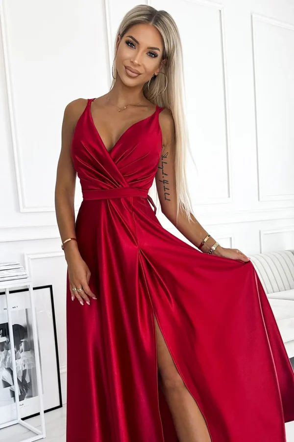 Rochie Talita Red, eleganta din ... - imagine 6