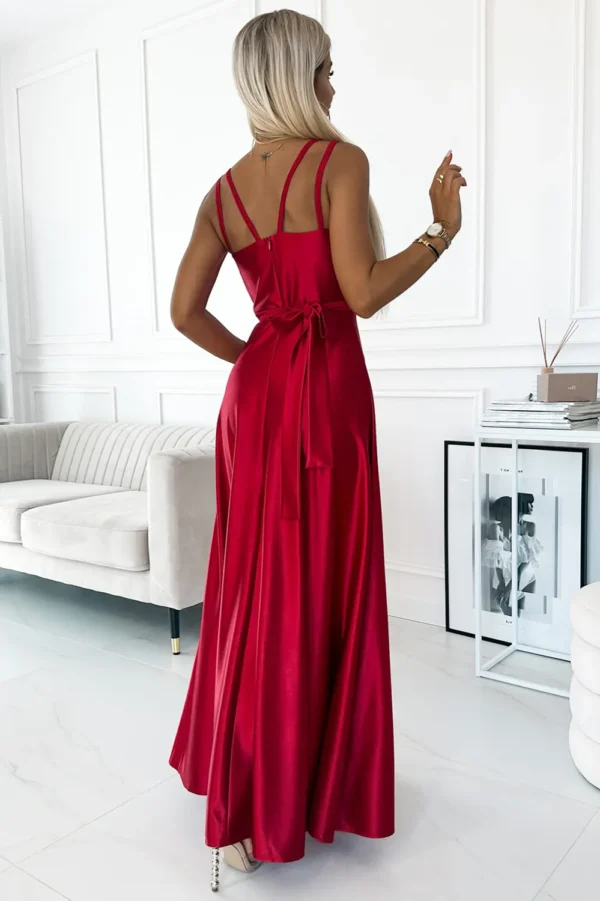 Rochie Talita Red, eleganta din ... - imagine 5