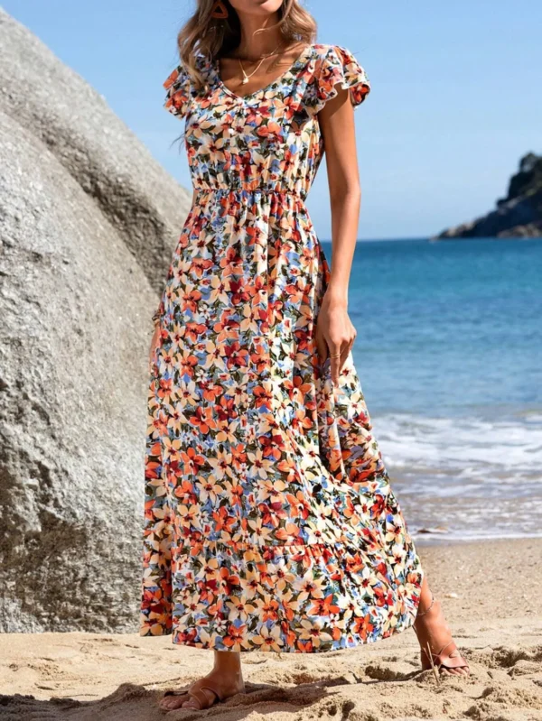 Rochie Zena Flowers, cu imprimeu...