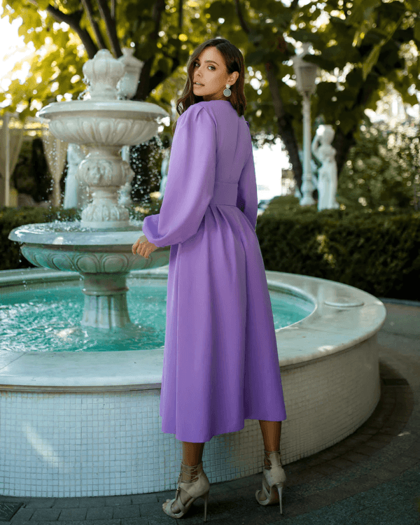 Rochie Verona Mov - imagine 3