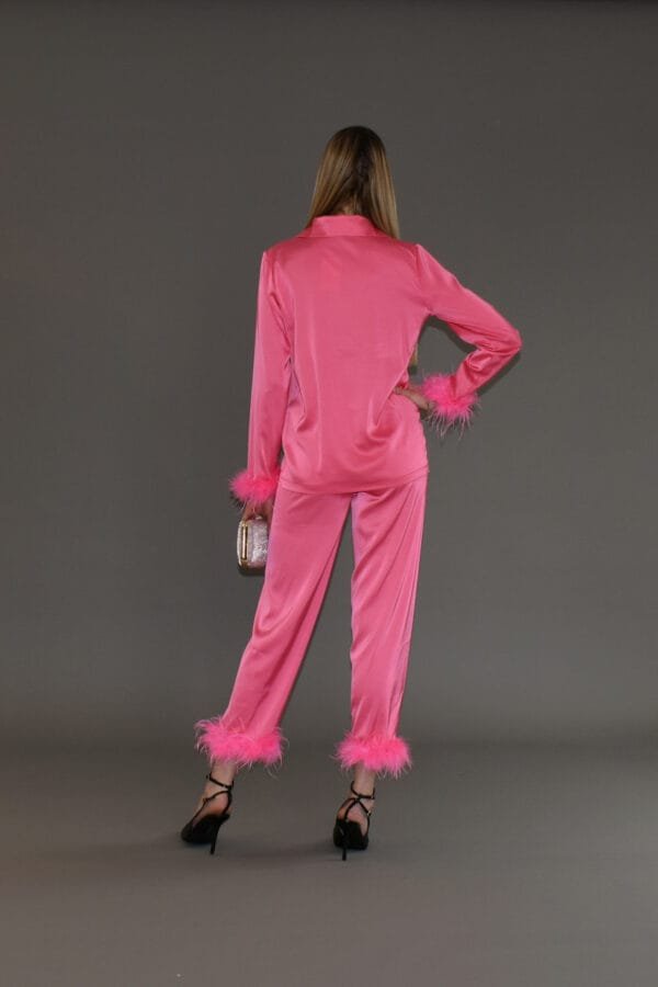 Pijama Puf Roz - imagine 5
