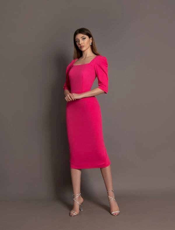Rochie Agatha Fuchsia