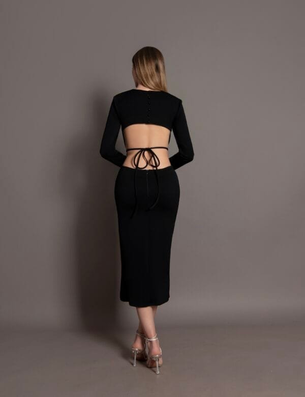 Rochie Atena Negru - imagine 2