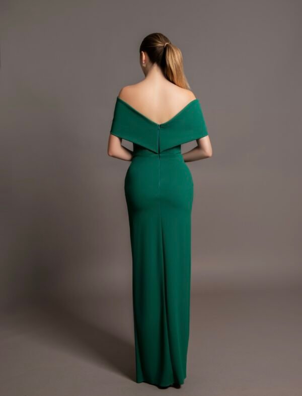 Rochie Celline Verde - imagine 3