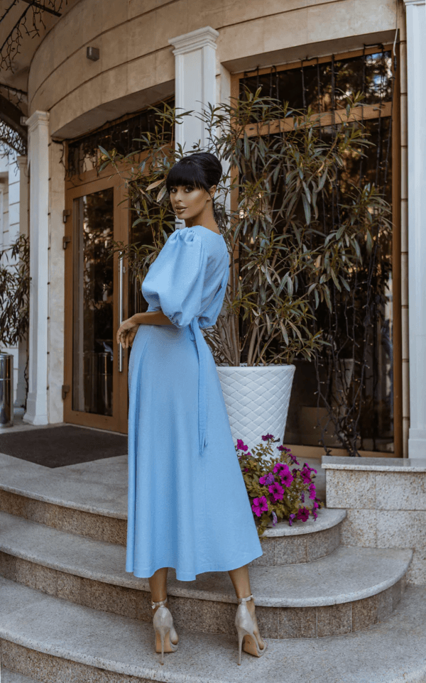 Rochie Lara Baby Bleu - imagine 3