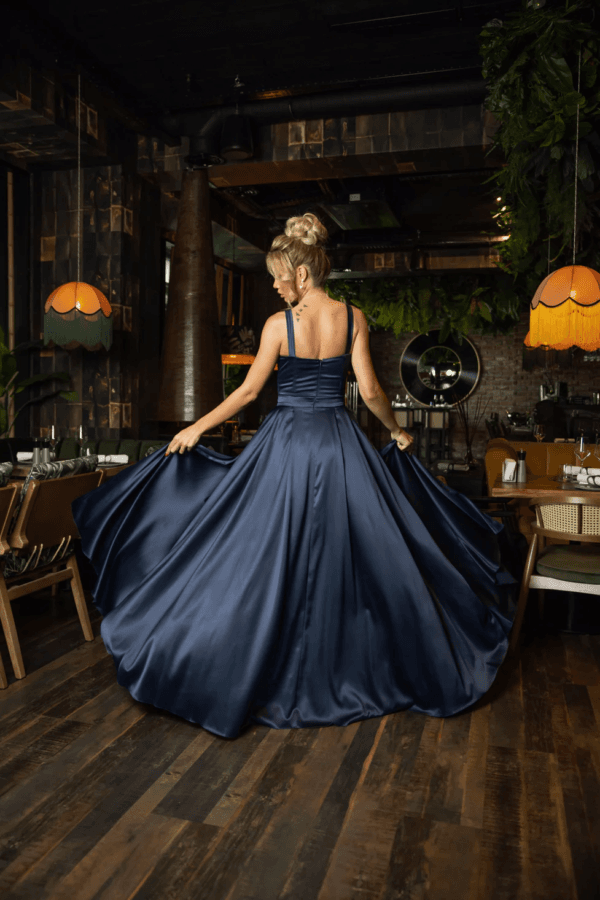 Rochie Ira Bleumarin - imagine 5
