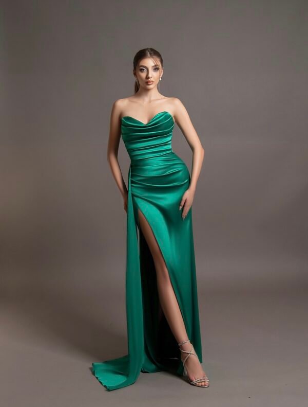 Rochie Serin Verde - imagine 2