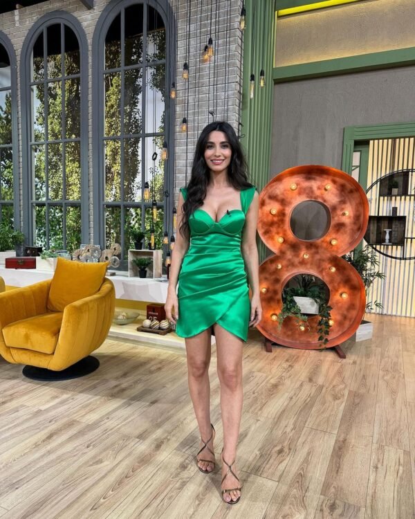 Rochie Show Verde - imagine 4