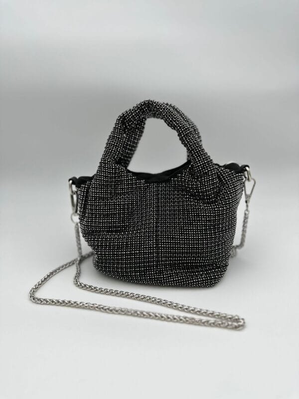 Geanta Mini Riva Negru - imagine 2