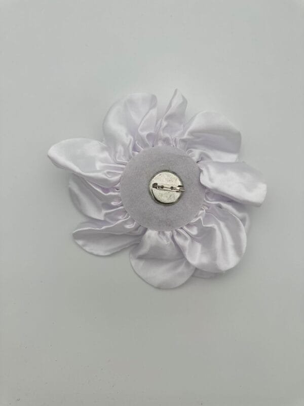 Brosa Floare Medie Alba - imagine 2