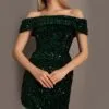 Rochie Divine Verde - imagine 5